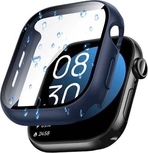 Miniatura 11 de Goton - Funda impermeable para Apple Watch 38 mm Series 3 2 1, protector de pantalla de vidrio templado, protección completa de policarbonato duro