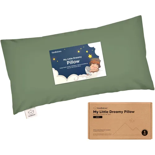 Miniatura 20 de Almohada Mini para Niños Pequeños con Funda - 9x13 My Little Dreamy Almohada de Viaje para Niños para Dormir, Cama de Niños, Pequeña, Minúscula