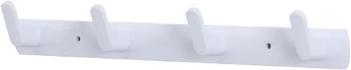 Miniatura 7 de Ganchos multifuncionales para toallas de bata, ganchos de pared para ropa no perforados, ganchos de aluminio para colocar armarios, baños, pasillos