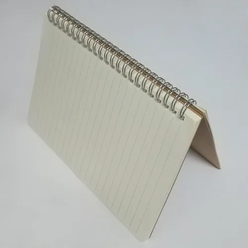 Miniatura 2 de YUREE Cuaderno de espiral/diario en espiral, cuaderno de tapa dura, 140 páginas (70 hojas) con rayas anchas, A5, 8.4 x 5.9 pulgadas