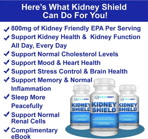 Miniatura 5 de Kidney Restore & Kidney Shield - Paquete de 2 suplementos de vitamina D para el riñón y limpieza renal