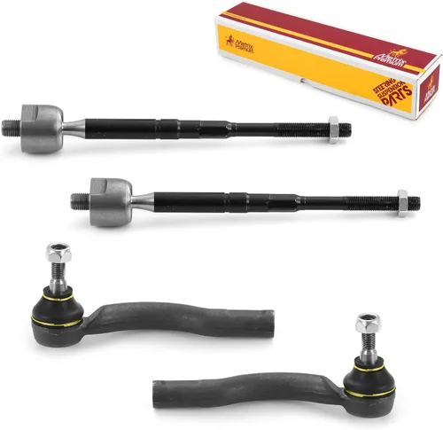Miniatura 148 de Metrix Premium Chassis Parts - Juego de 4 barras de acoplamiento interior y exterior para Audi A3 15-16, Seat Leon 06-20 (México), 09-17 Volkswagen