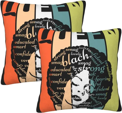 Miniatura 11 de Juego de 2 fundas de almohada con estampado de leopardo abstracto de animales africanos y vida silvestre, retro, fundas de almohada para decoración