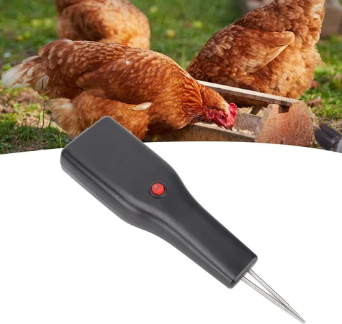 Miniatura 2 de Desplumador eléctrico portátil de pollo, máquina de desplume de aves de corral de mano con potente motor, desplumador de pollo impermeable, pequeña