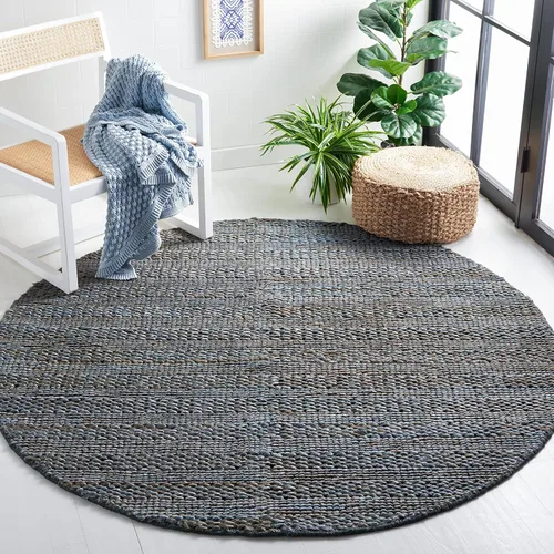 Miniatura 35 de SAFAVIEH Natural Fiber Collection - Alfombra decorativa de 2 x 3 pies, color lejía, yute hecho a mano, diseño trenzado tejido, ideal para entrada