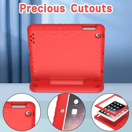 Miniatura 6 de AVAWO Apple iPad 2 3 4 fundas para niños, Rojo