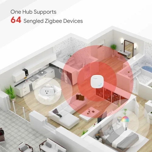 Miniatura 4 de Sengled Kit de inicio de bombilla inteligente, bombillas inteligentes que funcionan con Alexa, Google Home, bombilla que cambia de color, bombillas