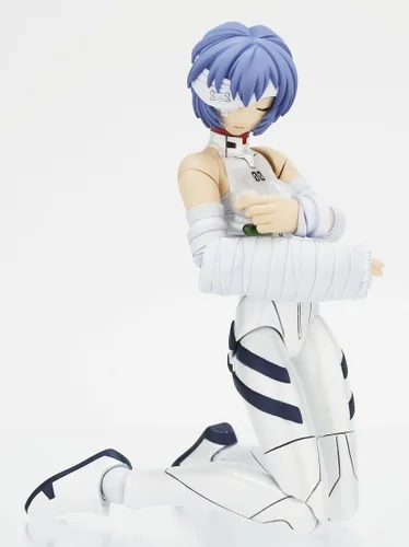 Miniatura 5 de Revoltech Fraulein : 008 Evangelion Rei Ayanami Vendado Ver.
