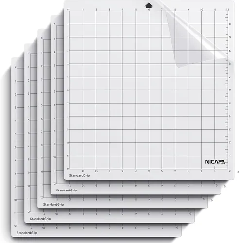 Miniatura 15 de LightGrip - Alfombrilla de corte para Silhouette Cameo 3/2/1 (12 x 24 pulgadas, 3 alfombrillas), accesorios de repuesto para Silhouette Cameo