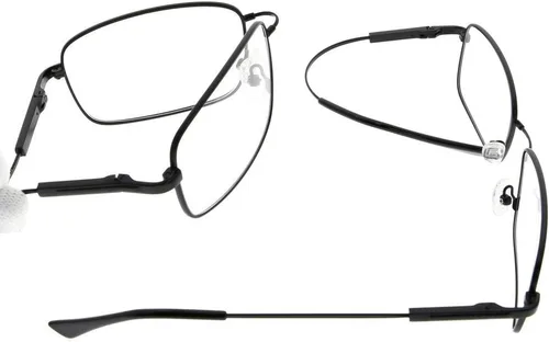 Miniatura 3 de Eyekepper Lentes de luz azul para hombre, para dormir mejor el 97% con bloqueo de luz azul, lentes de titanio con memoria flexibles, lentes teñidas
