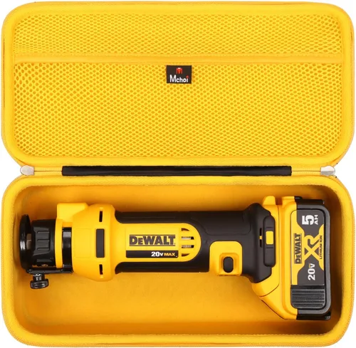 Miniatura 2 de Mchoi Estuche rígido de transporte para Dewalt 20 V MAX herramienta de corte para paneles de yeso DCE555B / DCE555D2 / DCS551B, caja