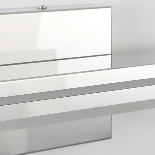 Miniatura 8 de SineRise Barra de Luz LED Moderna para Tocador de Baño de 16 Pulgadas, Accesorios de Iluminación de Pared de Baño Modernos de Acrílico Cromado Sobre