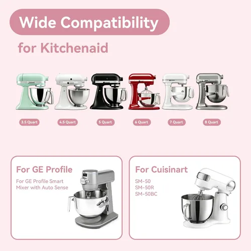 Miniatura 8 de Accesorio para máquina de helados para batidora de pie KitchenAid, máquina de postres suaves con frutas congeladas sin lácteos, máquina de yogur