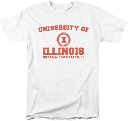Miniatura 11 de University of Illinois Camiseta unisex para adulto con logotipo oficial del círculo