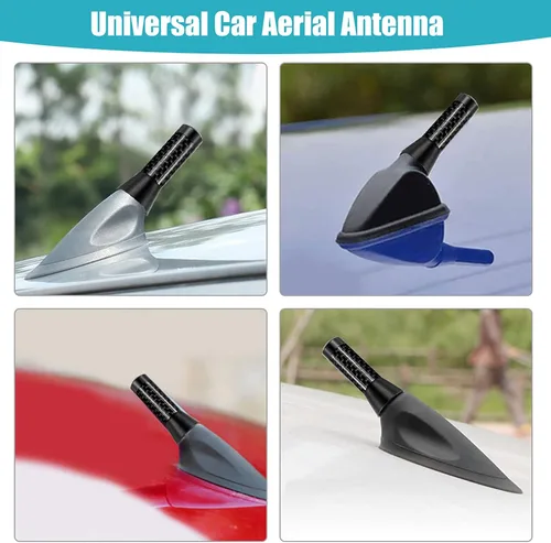 Miniatura 4 de Antena de radio para automóvil, 1.38 pulgadas, tornillo de fibra de carbono, antena corta para vehículo, camión, radio de aluminio, para decoración