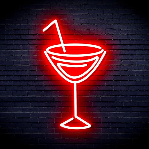 Miniatura 21 de AdvPro Seco Martini Flex Silicona LED Neon Sign - Azul - st16s32-fnu0207-b
