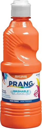 Miniatura 18 de Prang Pintura de témpera lavable, colores surtidos, 16 onzas, 12