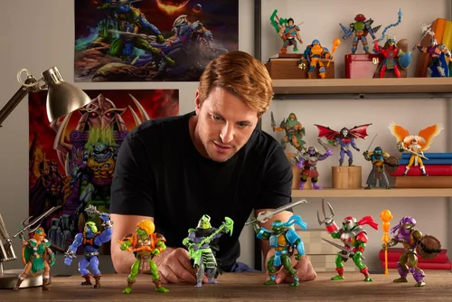 Miniatura 2 de Masters of the Universe Origins Turtles of Grayskull Beast Man Figura de acción de juguete, 16 articulaciones, TMNT y Motu Crossover con accesorios