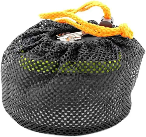 Miniatura 8 de LIXADA Hervidor de camping 0.8L/1.2L/1.6L para agua hirviendo, tetera de té tetera de aleación de aluminio con mango de silicona bolsa de transporte