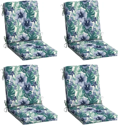 Miniatura 52 de Arden Foam - Cojines de espuma para sillas de patio y comedor, 20 x 44 pulgadas, espuma de alta densidad de alta densidad, nunca se aplana