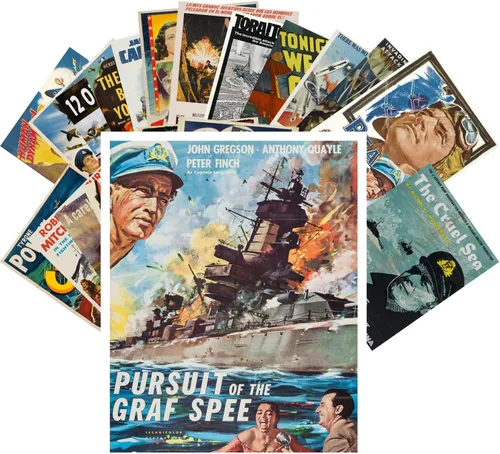 Miniatura 14 de PIXILUV Postales vintage 24 piezas Vintage SciFi Comic Book Art Magazine Covers Negro