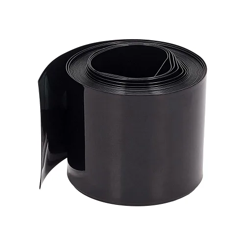 Miniatura 10 de Aicosineg 20 tubos termorretráctiles de batería de 2.83 pulgadas de longitud, 1.18 pulgadas de ancho de aplanamiento, aislamiento térmico de PVC