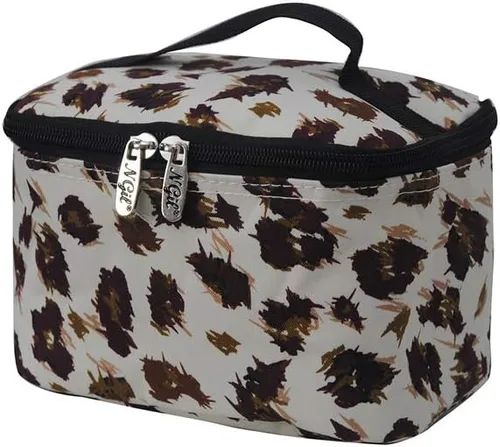 Miniatura 52 de NGIL Bolsa de cosméticos de viaje, bolsa organizadora de maquillaje para mujeres y niñas, Azul Rey Diamantina, Casual