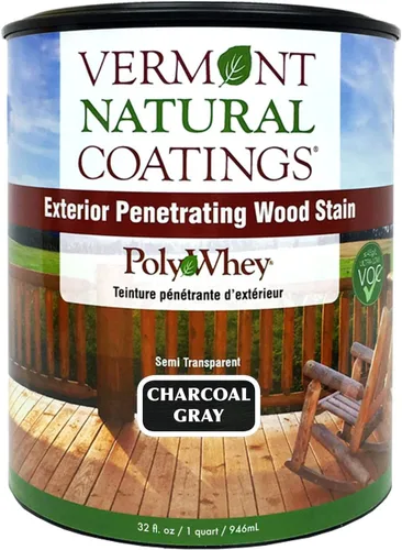 Miniatura 26 de Vermont Natural Coatings PolyWhey - Tinte penetrante exterior - marrón bellota - cuarto de galón marrón (Acorn Brown)