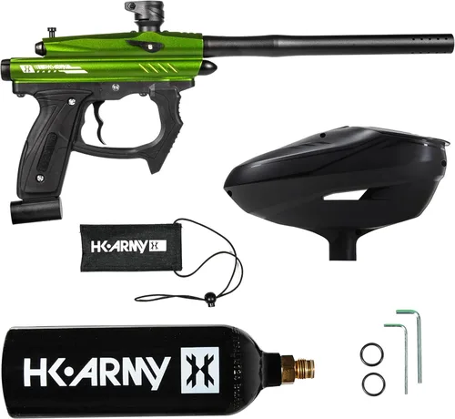 Miniatura 10 de HK Army SABR paquete de inicio de marcador de pistola de paintball CO2