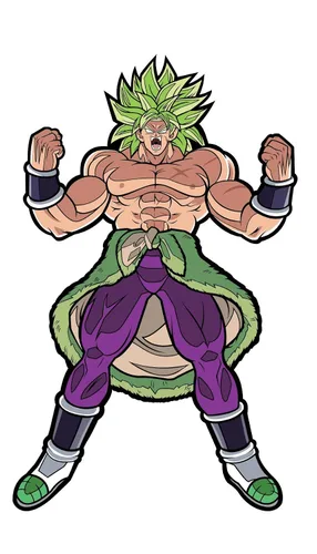 Miniatura 2 de FiGPiN Dragon Ball Super Broly Movie Broly - Collectible Pin with Premium Display Case - Not Machine Specific