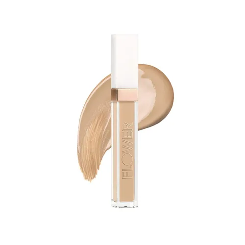 Miniatura 13 de FLOWER BEAUTY by Drew Barrymore Light Illusion Corrector de cobertura completa, difusa ojeras oscuras debajo de los ojos + manchas borrosas – Light