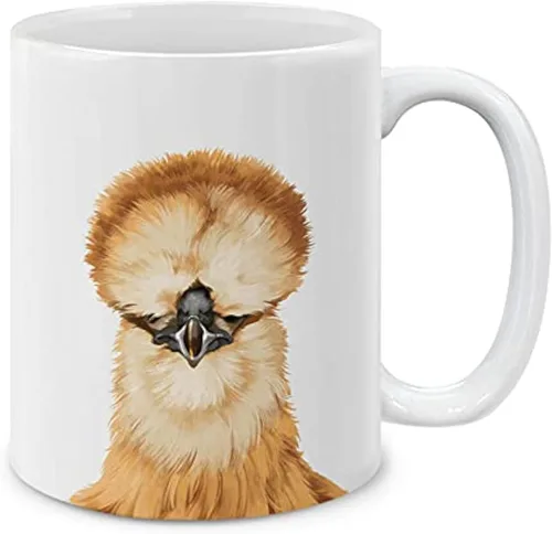 Miniatura 7 de MUGBREW Taza de té de cerámica linda de alpaca de 11 oz