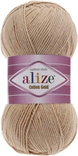 Miniatura 13 de 55% algodón 45% acrílico Alize Cotton Gold Yarn 1 madeja/bola 3.53 oz 360 yardas (1-crema)