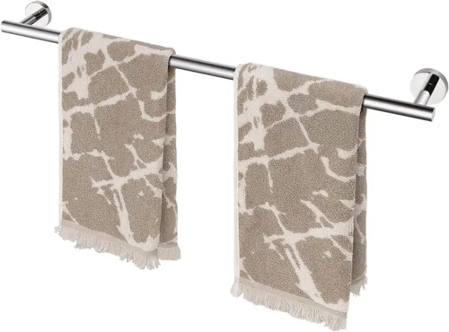 Miniatura 15 de HITSLAM Toallero de baño de acero inoxidable SUS304 de níquel cepillado de 24 pulgadas para montaje en pared, moderno soporte de toalla de baño