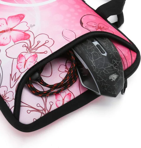 Miniatura 6 de RICHEN - Bolso bandolera para portátil de 17 pulgadas con asa, compatible con portátiles de 15.6/16/17/17.3/17.4 pulgadas
