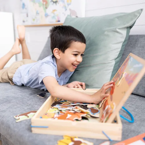 Miniatura 6 de Melissa & Doug National Parks - Juego magnético a juego de imágenes de madera para niños y niñas a partir de 3 años, materiales certificados FSC