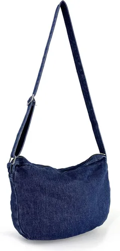 Miniatura 2 de Denim Indigo Hobo Cross Body Bag Bolso de hombro para mujer