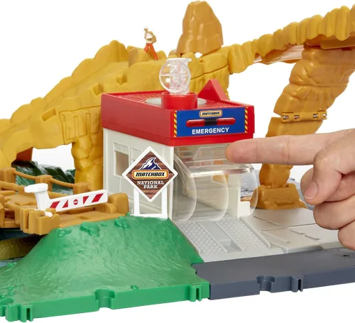 Miniatura 2 de Matchbox Action Drivers - Juego con múltiples áreas de juego - Puertas y luces de trabajo - Coche a escala 1:64 - Se conecta a otros juegos - Regalo