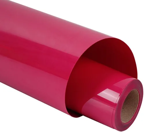 Miniatura 11 de Guangyintong Rollos de Vinilo Amarillo de Transferencia de Calor HTV, 12" x 8 pies, Superficie Brillante de Vinilo para Planchar en Camisetas, Fácil