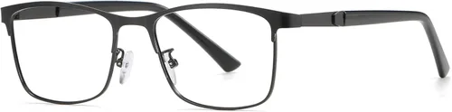 Miniatura 8 de Gafas de conducción con bloqueo de luz azul y visión nocturna para hombre, lentes fotocromáticas de metal, lentes para juegos de computadora PT2012