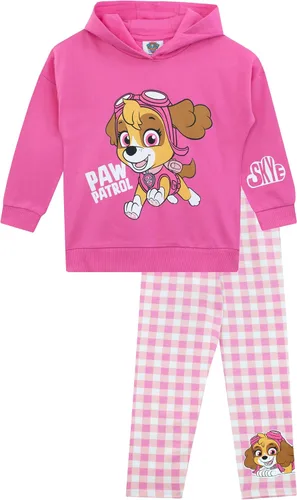 Paw Patrol Conjunto de sudadera y leggings | Conjunto de ropa Skye Girls | Leggings y sudadera con capucha para niñas | Producto oficial