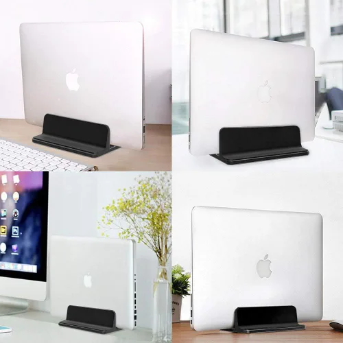 Miniatura 5 de Soporte vertical de escritorio con base ajustable, soporte para laptop compatible con todos los portátiles, MacBook, Surface, Dell, juegos, iPad