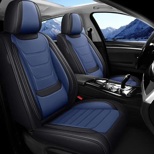 Miniatura 13 de Fundas de asiento de cuero para Toyota RAV4 1999-2026, transpirables, impermeables, elegantes, accesorios interiores de automóviles