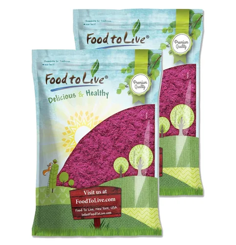 Miniatura 9 de Food to Live Polvo de fruta del dragón rojo, 12 onzas – Pitaya liofilizado, superalimento vegano, fruta de dragón deshidratada es rica en vitaminas