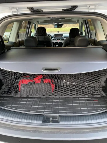 Miniatura 7 de Cubierta de seguridad para carga Compatible con Kia Telluride 2025 2024 2023 2022 2021 2020, pantalla de privacidad negra, retráctil, para Kia