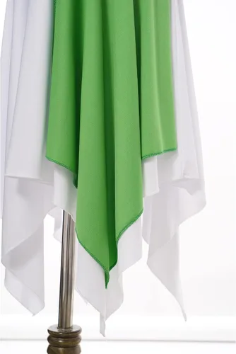 Miniatura 99 de CHICTRY Vestido de baile lírico sin mangas asimétrico para niñas, disfraz de adoración litúrgica contemporánea