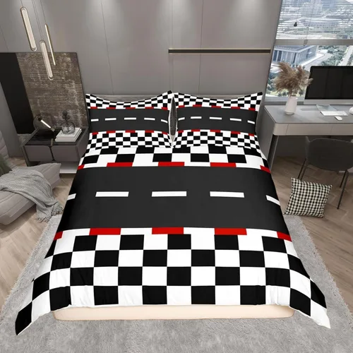 Miniatura 16 de Funda de edredón con estampado de extraterrestre, juego de ropa de cama de nave espacial para niños y niñas, decoración de habitación