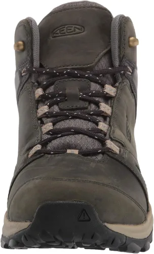 Miniatura 2 de KEEN Terradora 2 - Botas de senderismo impermeables de piel de altura media para mujer, BrindleRedwood