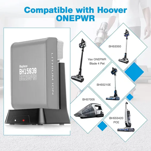 Miniatura 2 de Cargador para Batería de Iones de Litio Hoover OnePwr, Compatible con Hoover BH15030 BH25030 BH25040 BH15260PC, Salida: 23V - 1500mA