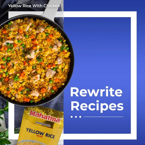 Miniatura 5 de Mahatma - Mezcla de arroz amarillo, arroz de grano largo, arroz para estufa o microondas, sin gluten y kosher en 20 minutos, 5 onzas, paquete de 12